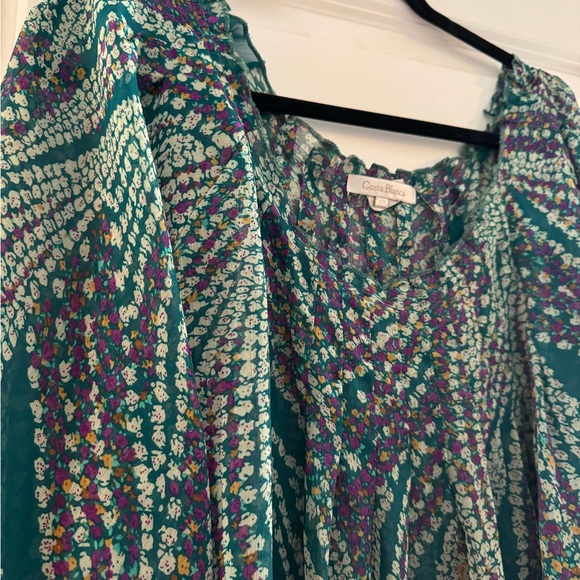 Plus Size Mesh Shirt Green - Picture 4 of 6